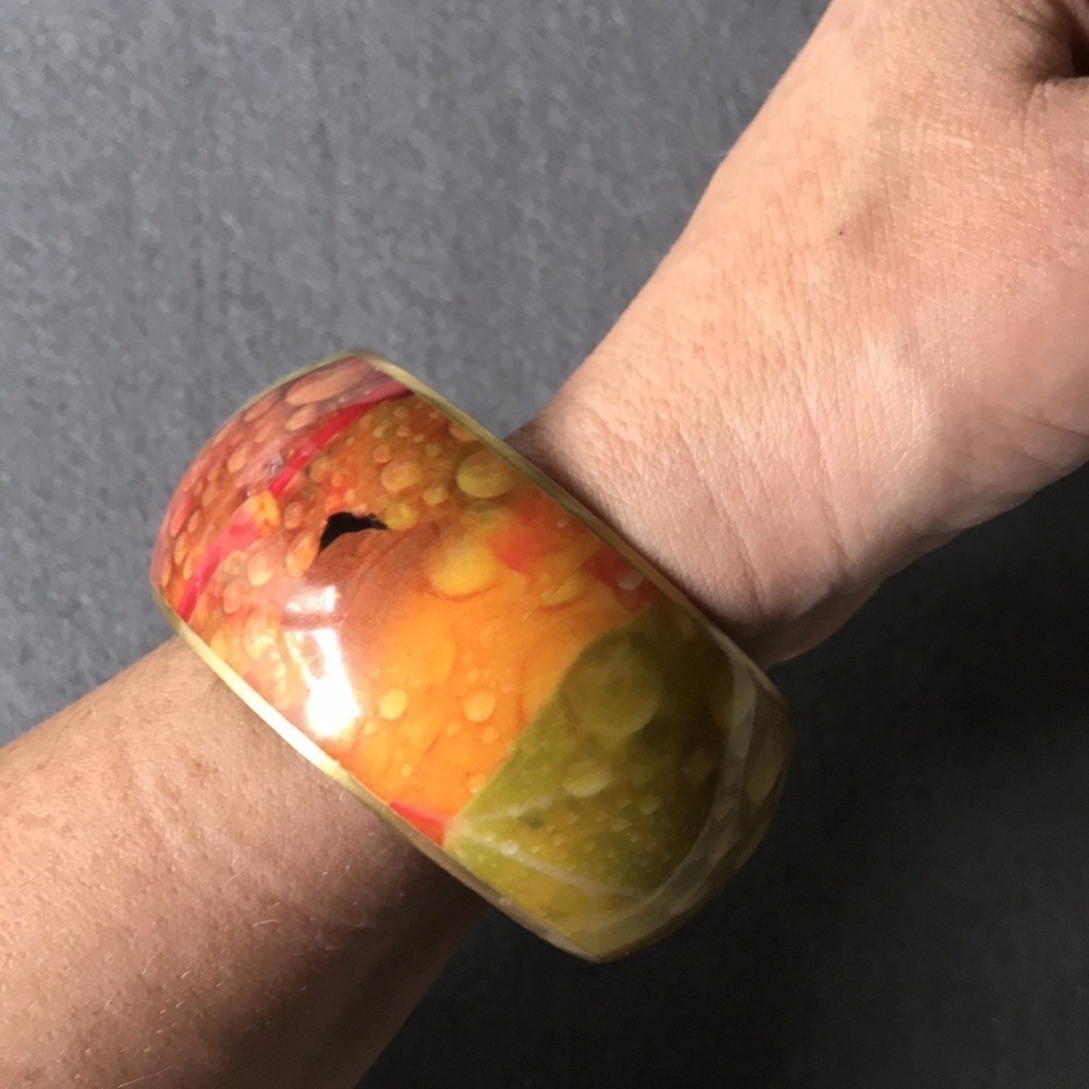 Leaf pattern bracelet - Picture 2 of 5